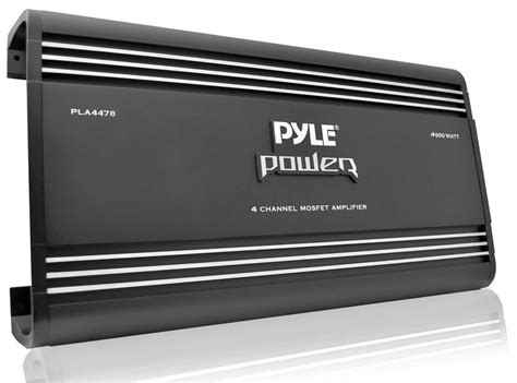 amason anplicadore chanel di auto 4 4000|PYLE 4 Channel Car Stereo Amplifier .